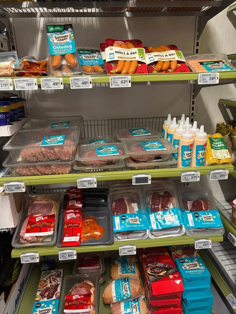 Ferskvare og grillmat